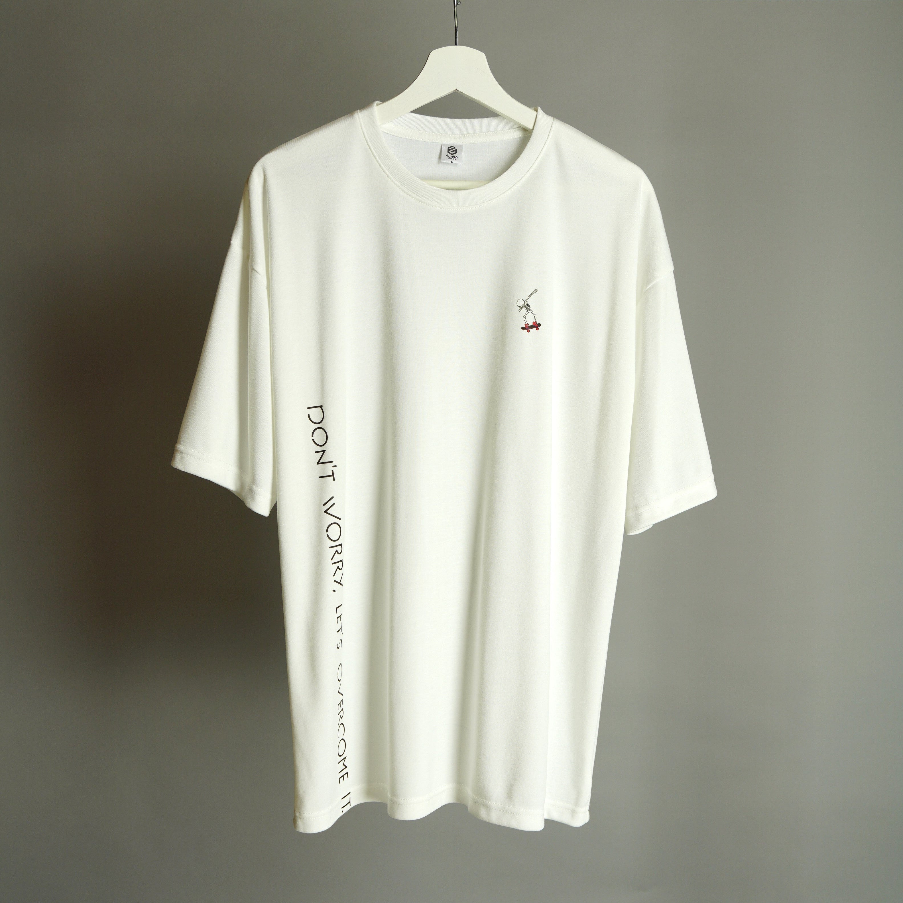 SKELETON プリント半袖Tシャツ
