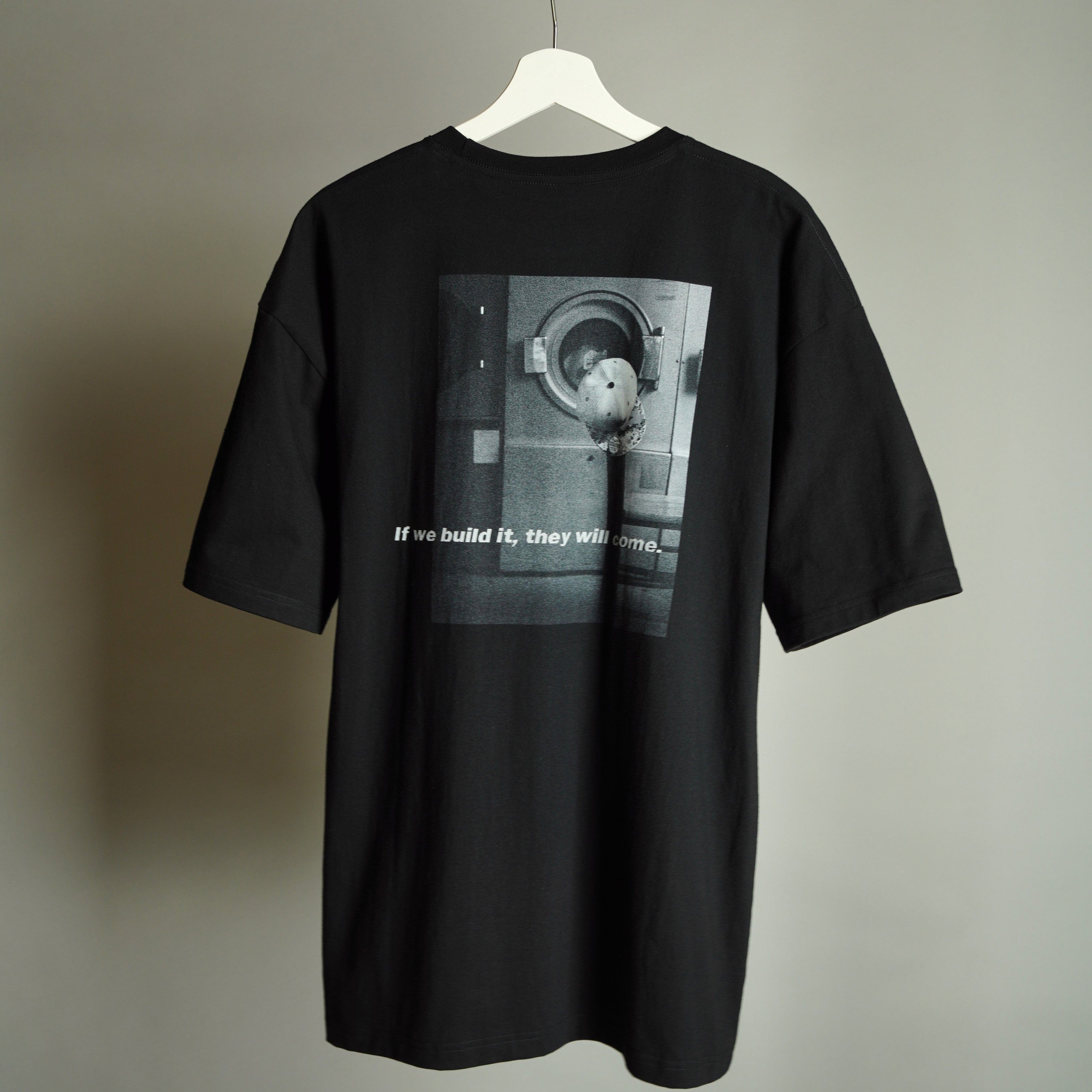 LAUNDRY バックプリント半袖Tシャツ