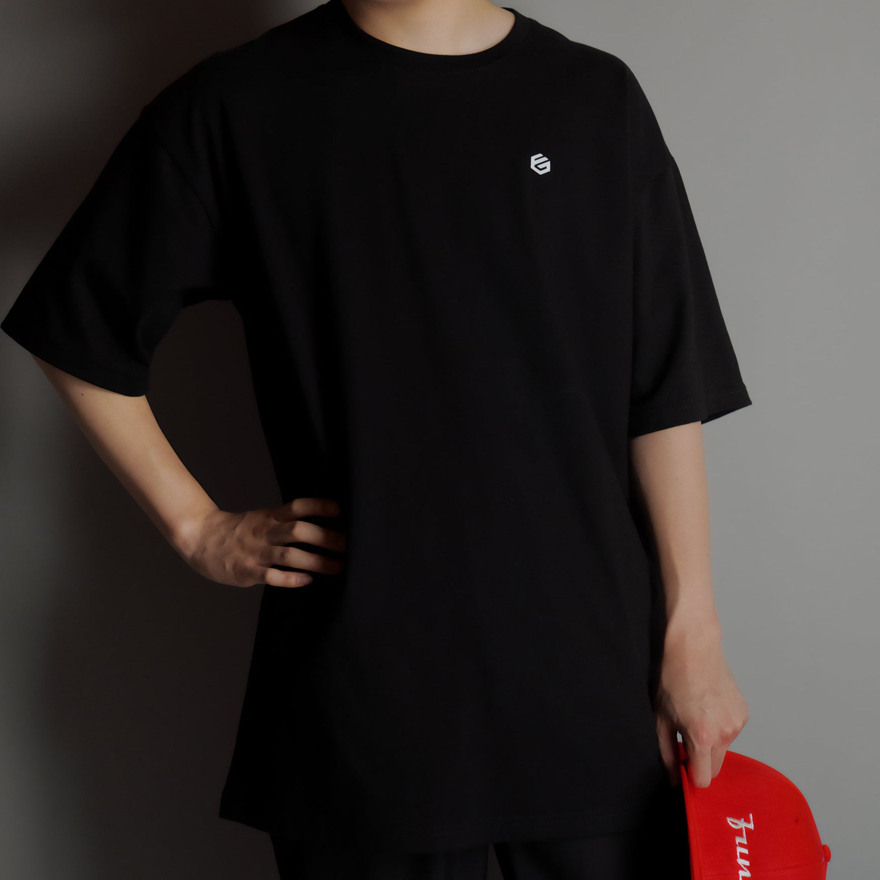 BIGLOGO バックプリント半袖Tシャツ