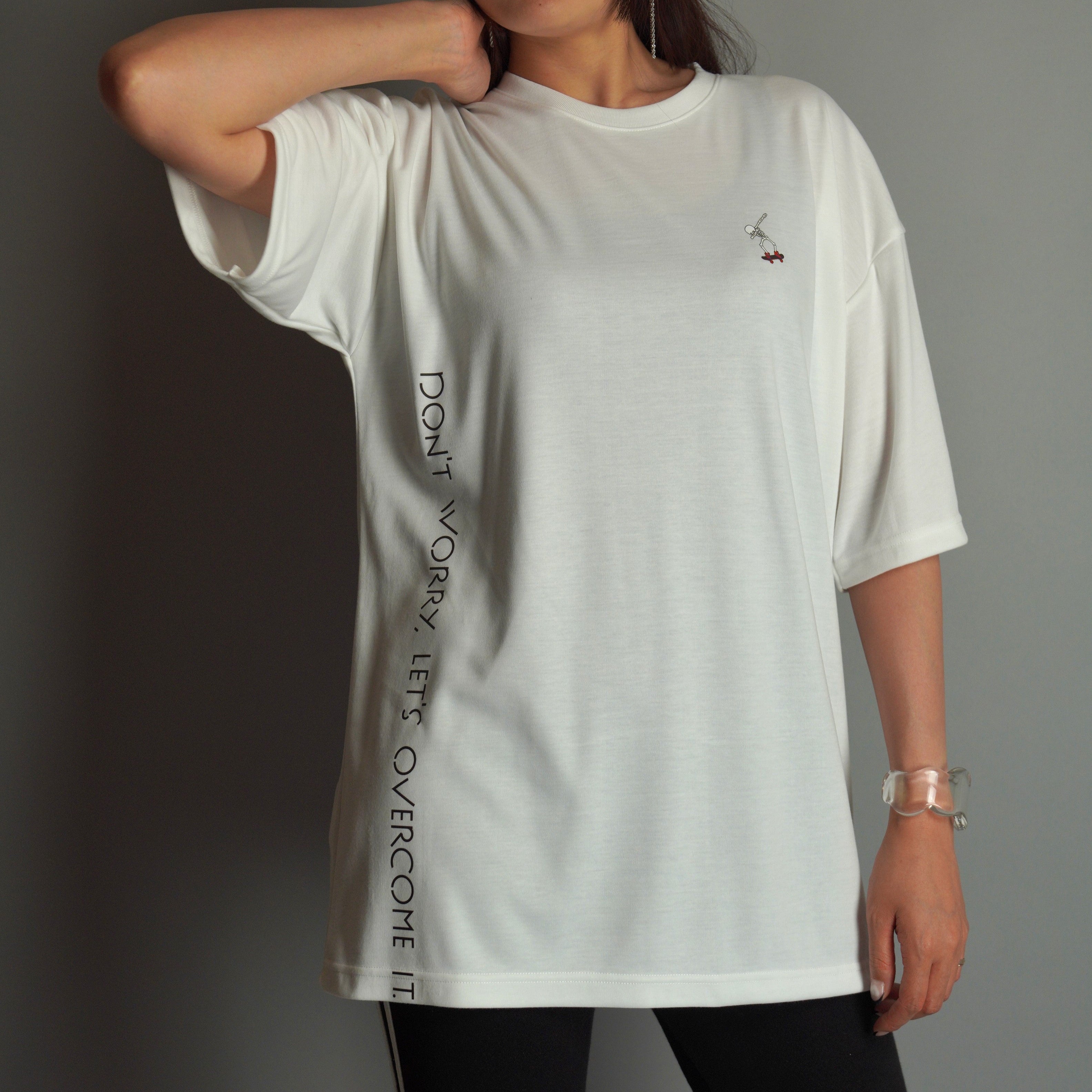 SKELETON プリント半袖Tシャツ