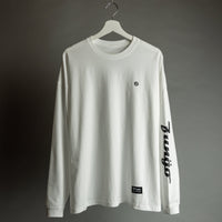 袖プリント ロングスリーブTシャツ