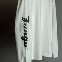 袖プリント ロングスリーブTシャツ