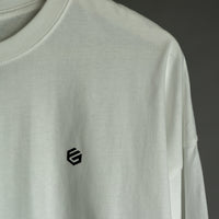 袖プリント ロングスリーブTシャツ