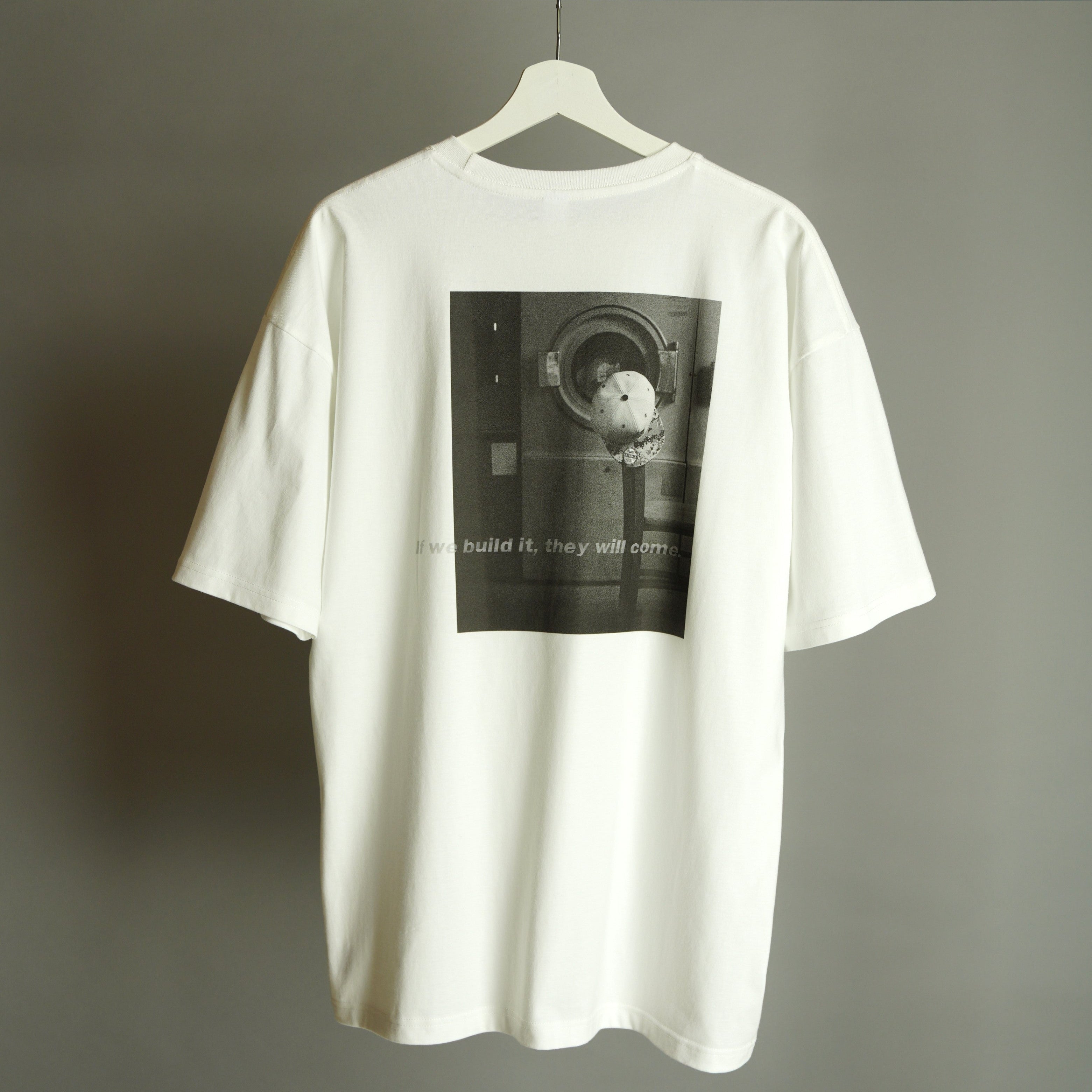 LAUNDRY バックプリント半袖Tシャツ