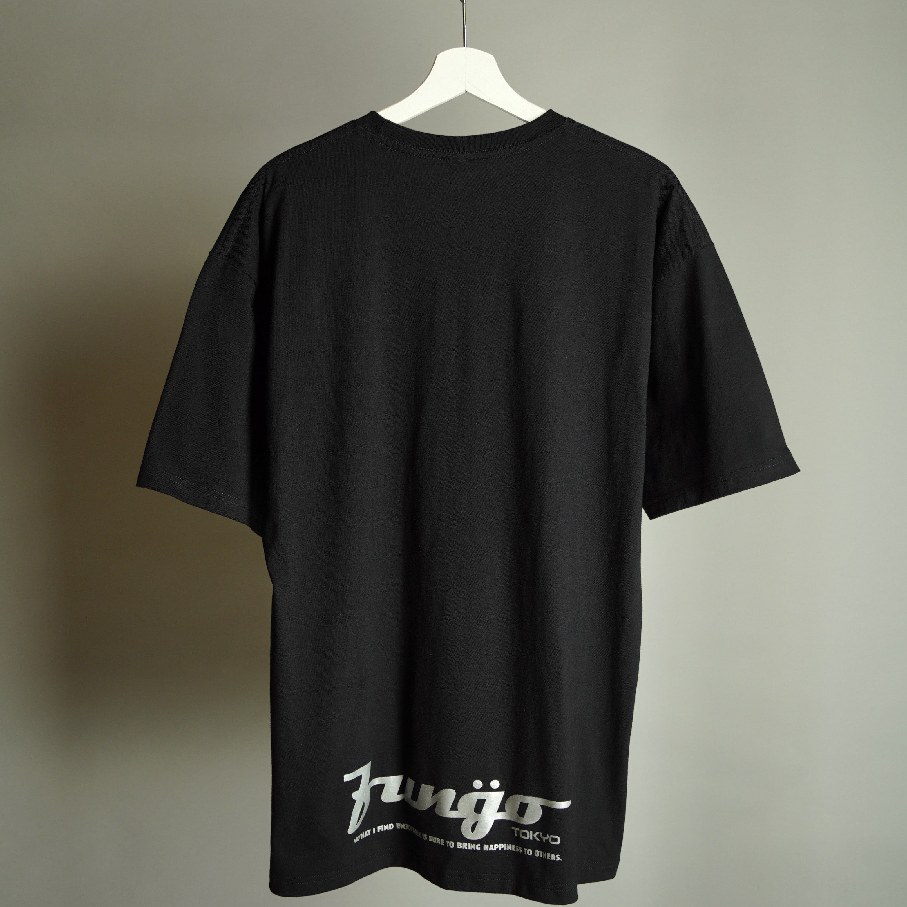 LOWER LOGO バックプリント半袖Tシャツ
