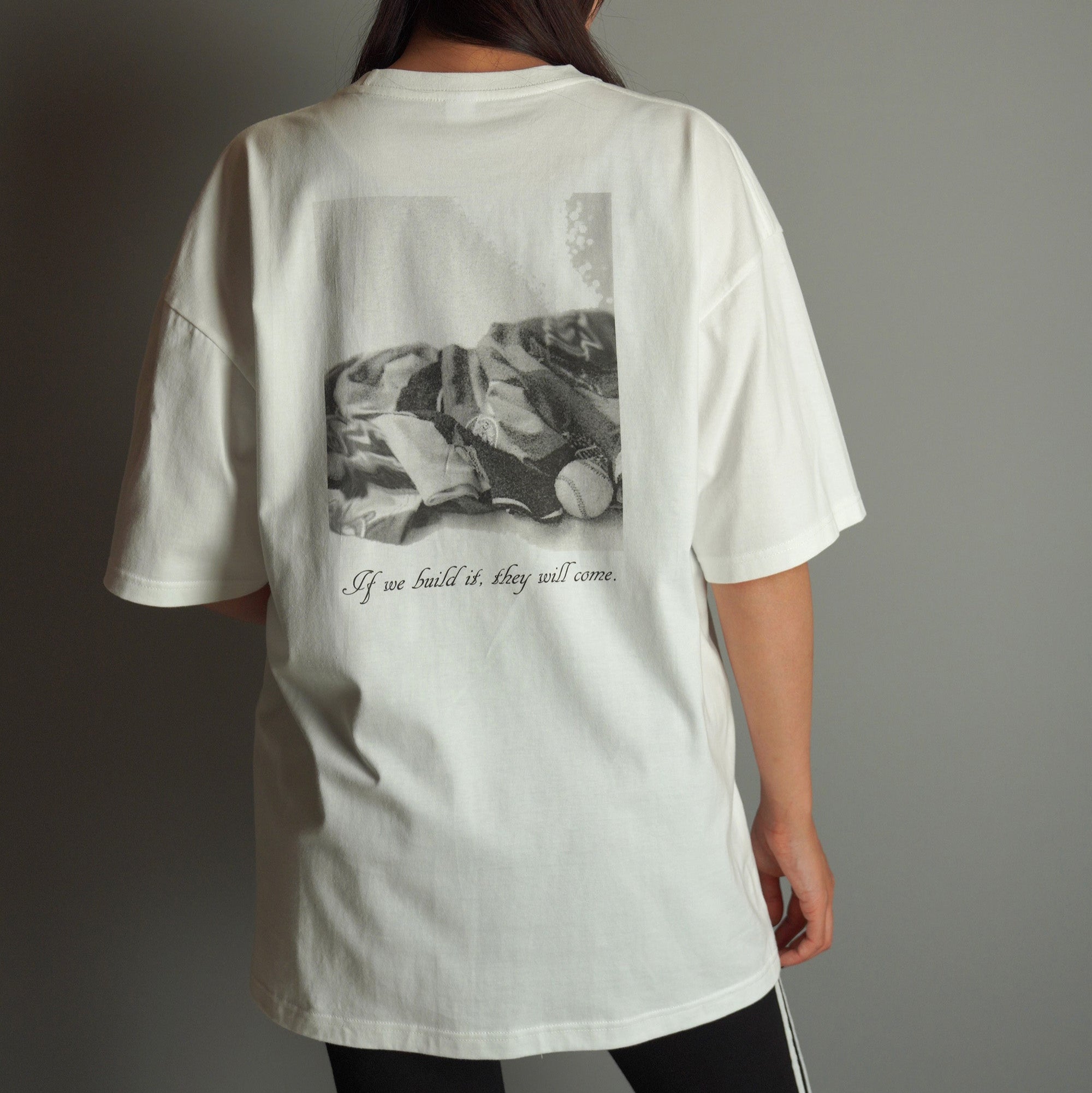 UNIFORM バックプリント半袖Tシャツ