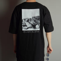 UNIFORM バックプリント半袖Tシャツ