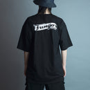 WAVE LOGO バックプリント半袖Tシャツ