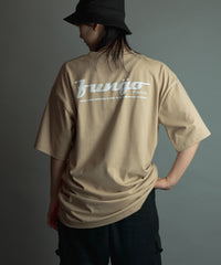 UPPER LOGO バックプリント半袖Tシャツ