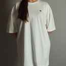 UPPER LOGO バックプリント半袖Tシャツ